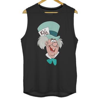 Mad Hatter Big Face Unisex Tank Top | Favorety