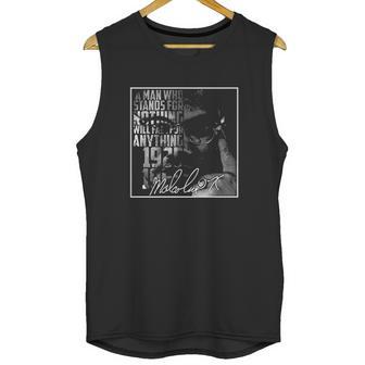 Malcolm X Signature Unisex Tank Top | Favorety CA