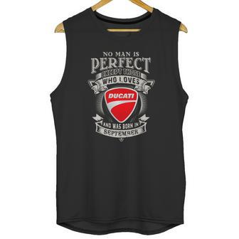 Man Ducati September Unisex Tank Top | Favorety UK