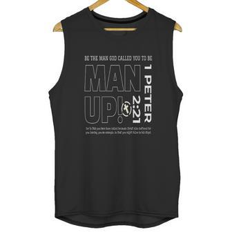 Man Up Peter Unisex Tank Top | Favorety