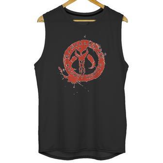 The Mandalorian Bounty Hunter Stamp Unisex Tank Top | Favorety UK