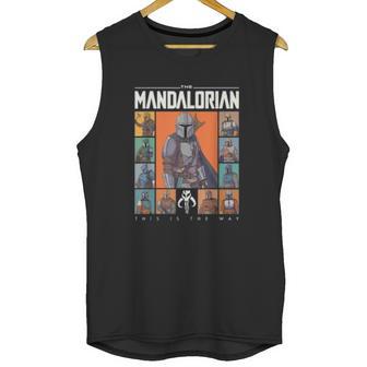 The Mandalorian Character Grid This Is The Way Unisex Tank Top | Favorety AU