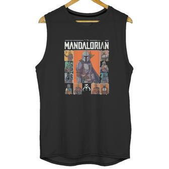 The Mandalorian Character Grid This Is The Way Unisex Tank Top | Favorety CA