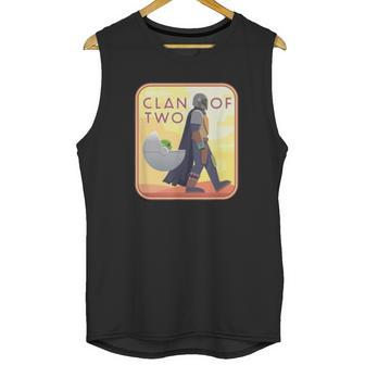 The Mandalorian And The Child Clan Of Two Patch Unisex Tank Top | Favorety