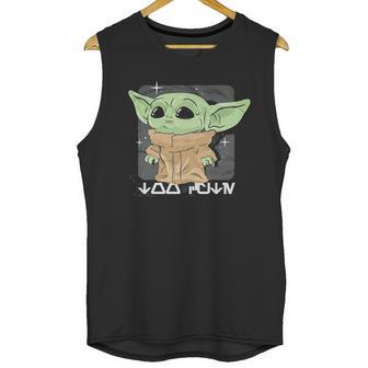 The Mandalorian And The Child Too Cute Unisex Tank Top | Favorety UK