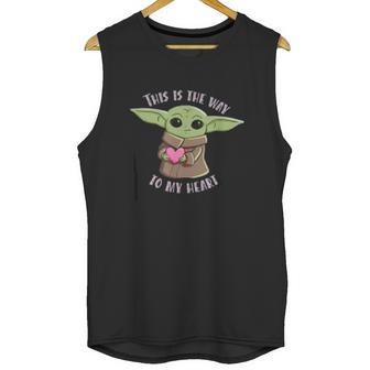 The Mandalorian The Child This Is The Way To My Heart Unisex Tank Top | Favorety