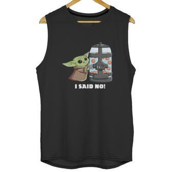 The Mandalorian The Child I Said No Egg Container Unisex Tank Top | Favorety AU