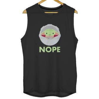 The Mandalorian The Child Nope Unisex Tank Top | Favorety DE