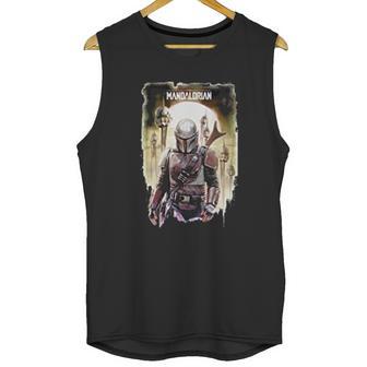 The Mandalorian Conquer Poster Unisex Tank Top | Favorety DE