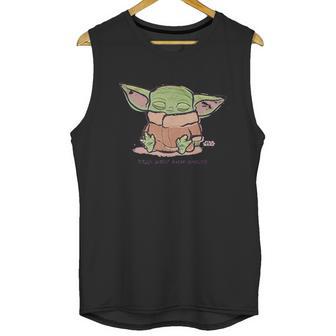 The Mandalorian Cute Child Sleeping Unisex Tank Top | Favorety AU