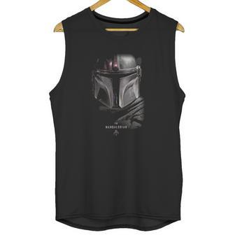 The Mandalorian Dark Portrait Unisex Tank Top | Favorety DE