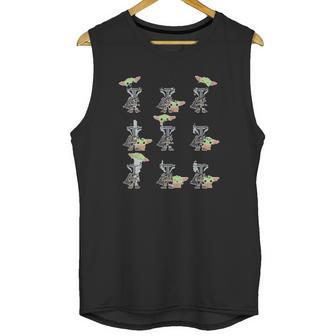 The Mandalorian Expressions Of The Child Unisex Tank Top | Favorety DE