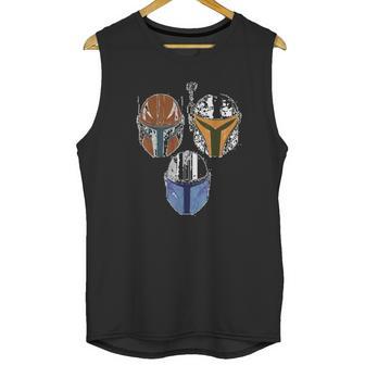 The Mandalorian Helmets Unisex Tank Top | Favorety CA