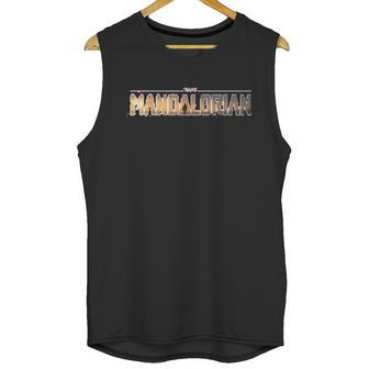 The Mandalorian Series Logo Unisex Tank Top | Favorety