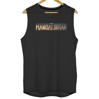 The Mandalorian Series Logo Unisex Tank Top | Favorety