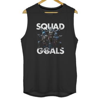 The Mandalorian Squad Goals Unisex Tank Top | Favorety UK