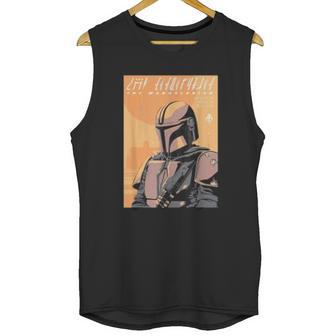 The Mandalorian Vintage Poster Unisex Tank Top | Favorety AU