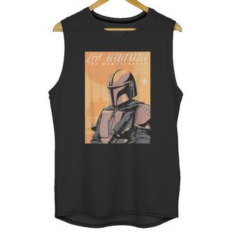 The Mandalorian Vintage Poster Unisex Tank Top | Favorety CA