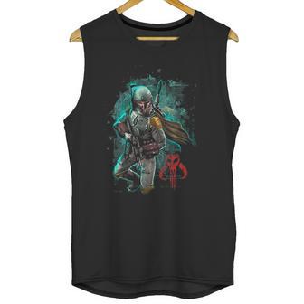 Mandalorian Warrior Graphic Unisex Tank Top | Favorety AU