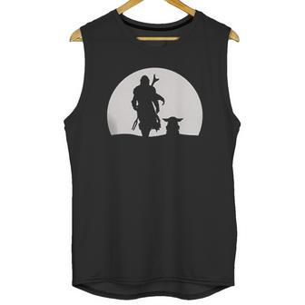 Mando Moon Mandalorian Unisex Tank Top | Favorety CA