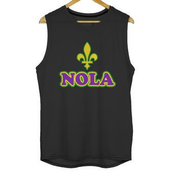 Mardi Gras Nola Unisex Tank Top | Favorety