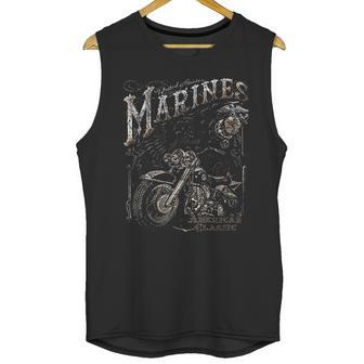 Marine Corps Usmc Marine Biker American Clasic Unisex Tank Top | Favorety CA