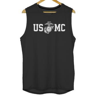 Marine Corps Usmc With Globe In Center Unisex Tank Top | Favorety CA