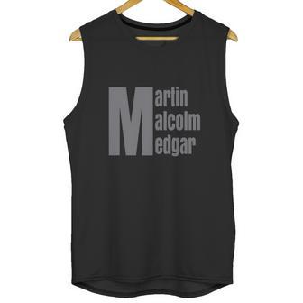 Martin Malcolm Medgar African American Afrocentric Unisex Tank Top | Favorety UK