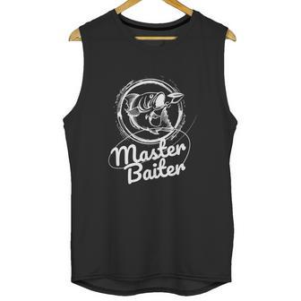 Master Baiter Fishing Shirt Funny Fish Unisex Tank Top | Favorety