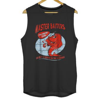 Master Baiters Fishing Pole Humor Funny Fisherman Unisex Tank Top | Favorety AU