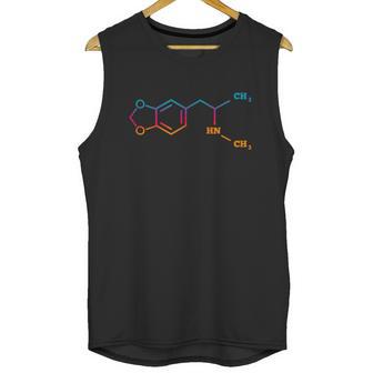 Mdma Ecstasy Techno Chemical Molecule Funny Edm Rave Party Unisex Tank Top | Favorety UK