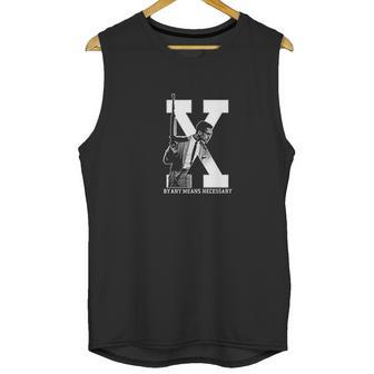 Any Means Necessary Malcolm Unisex Tank Top | Favorety DE