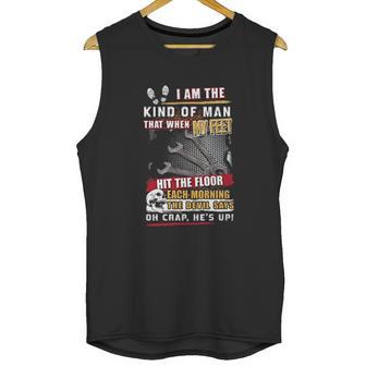 Mechanic I Am The Kind Of Man That When My Feet Hit The Floor Unisex Tank Top | Favorety CA