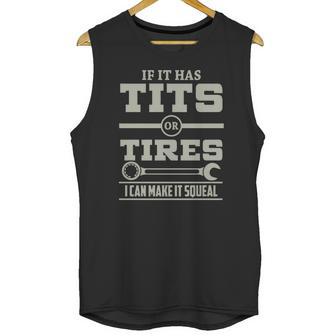 Mechanic - Tits Or Tires Unisex Tank Top | Favorety AU