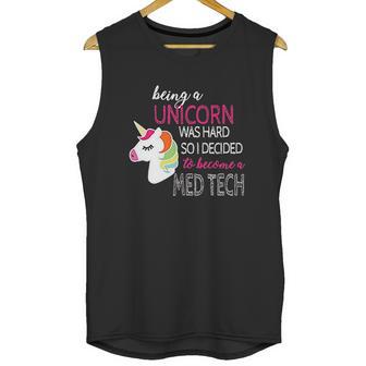 Med Tech Lab Medical Technician Unicorn Unisex Tank Top | Favorety AU