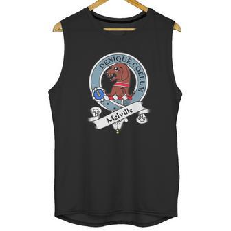 Melville Clan Badge Scottish Clan Badges Unisex Tank Top | Favorety DE