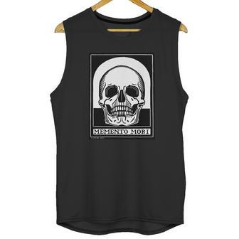 Memento Mori Skull Unisex Tank Top | Favorety