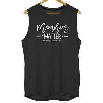 Memories Matter Alzheimers Awareness Support Unisex Tank Top | Favorety DE