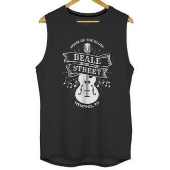 Memphis Beale Street Blues Music Gift Unisex Tank Top | Favorety