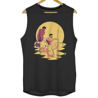 Merman Genderfluid Lgbtq Fantasy Art Unisex Tank Top | Favorety