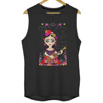 Mexican Maria Frida Doll Unisex Tank Top | Favorety AU