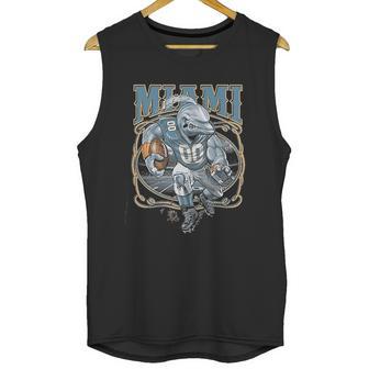 Miami Fans Mia Fantasy Football Sports Tri Blend Unisex Tank Top | Favorety DE