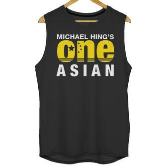 Michael Hings One Asian Party Logo Unisex Tank Top | Favorety CA