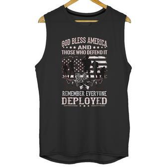 Military Wear Red On Fridays Until They All Come Home Unisex Tank Top | Favorety DE