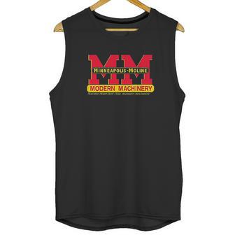 Minneapolis Moline Steam Tractor Pullover Unisex Tank Top | Favorety UK