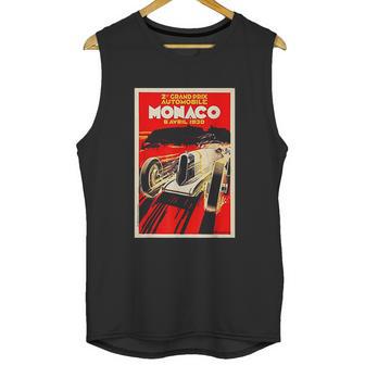 Monaco Vintage Grand Prix 1930 Race Car Unisex Tank Top | Favorety DE