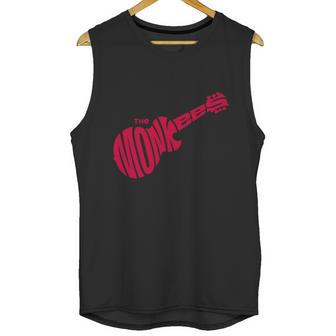 The Monkees Band Logo Pink Unisex Tank Top | Favorety AU