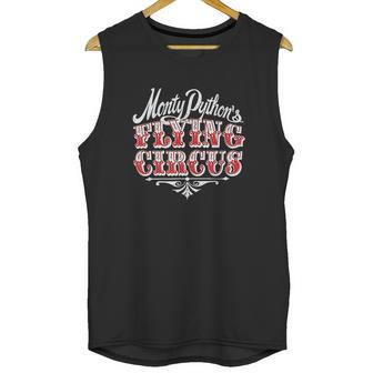 Monty Python Official Flying Circus Red Unisex Tank Top | Favorety