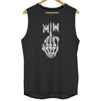 Motionless In White Men S Middle Finger - Unisex Fleece Zip Hoodie By American Apparel Unisex Tank Top | Favorety DE