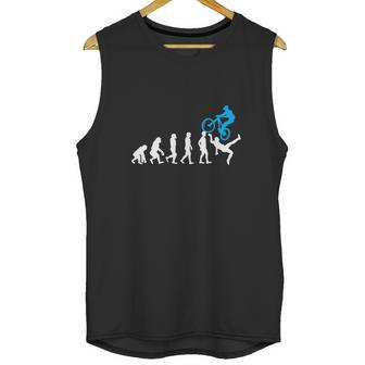 Mountain Bike Evolution Mtb Cyclist Funny Biker Unisex Tank Top | Favorety UK